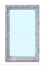 Kunststofffenster Salamander 73 mm, 90x150 cm (b x h), weiß, 1-flügelig